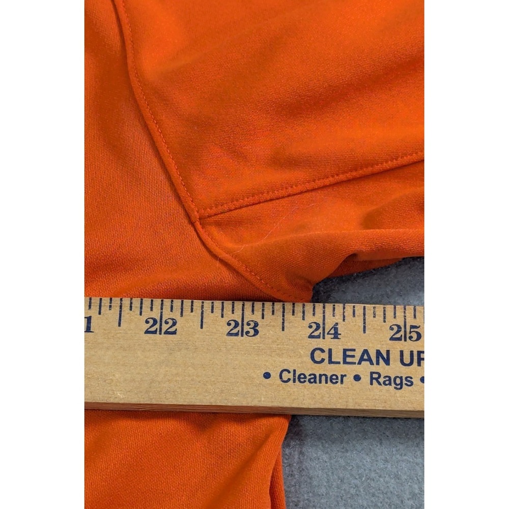 Nike Mens Clemson Tigers Dri-FIT Short Sleeve Polo Shirt Large Orange Solid - Picture 7 of 12